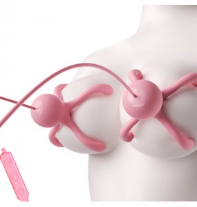 MizzZee - Tiny Octopus Breast Stimulator (USB Power Supply - Pink)